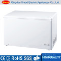 Solid door top open outdoor chest freezer big capacity deep freezer